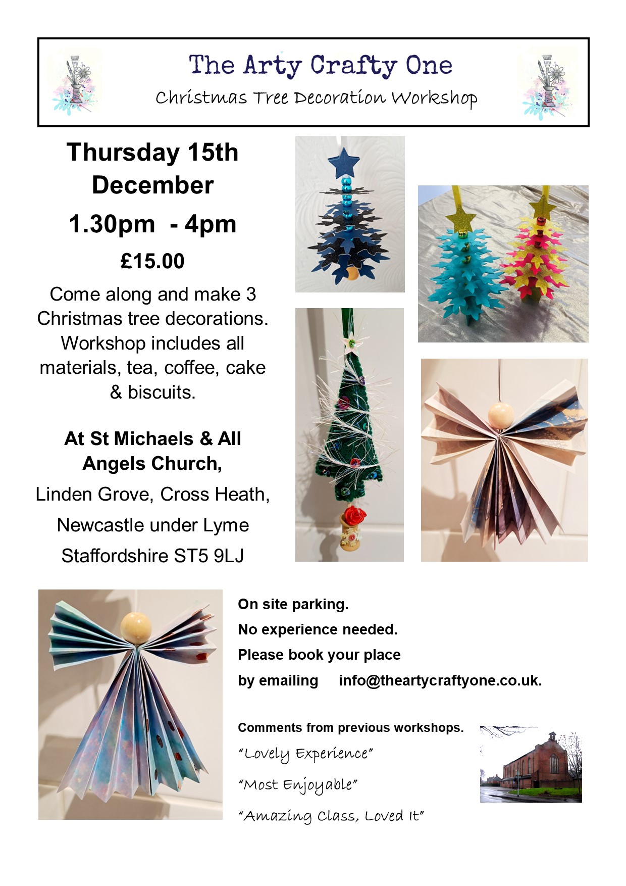 Christmas Tree Decoration The Arty Crafty One