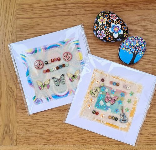Birthday Bead Cards